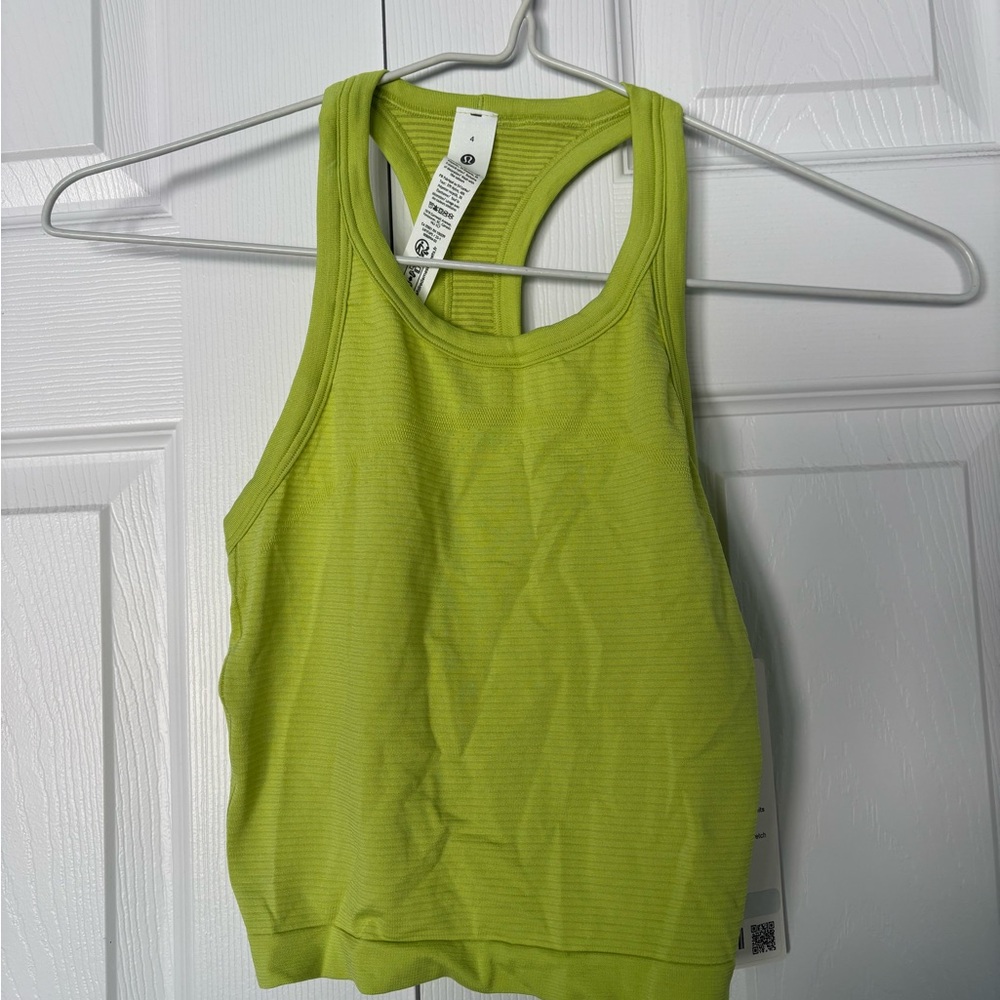 Lululemon Swiftly Racerback Cropped Tank
